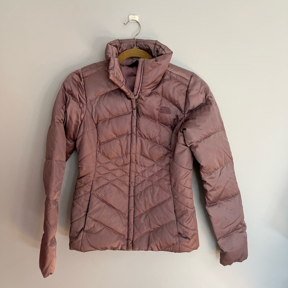 North Face Puffer Jacket Purple Size XS